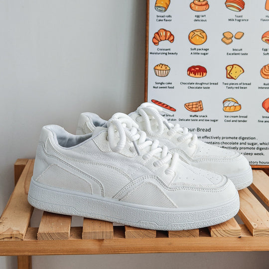 Damen Sportliche Sneakers mit atmungsaktivem Obermaterial und rutschfester Sohle EB