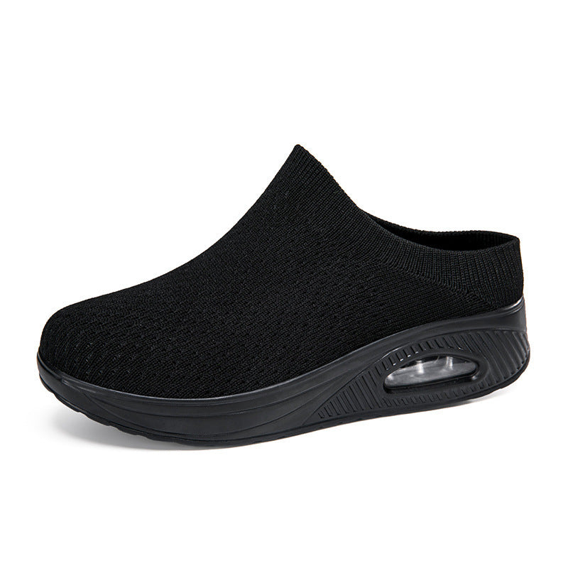 Damen Bequeme Slip-On Clogs mit Luftpolsterung und atmungsaktivem Obermaterial EB