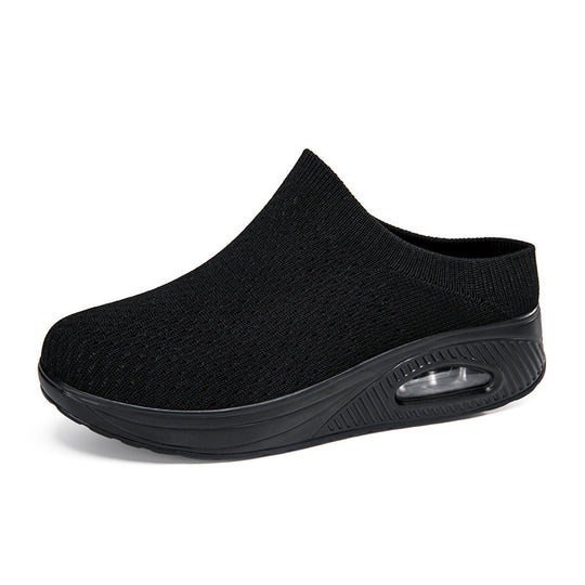 Damen Bequeme Slip-On Clogs mit Luftpolsterung und atmungsaktivem Obermaterial EB
