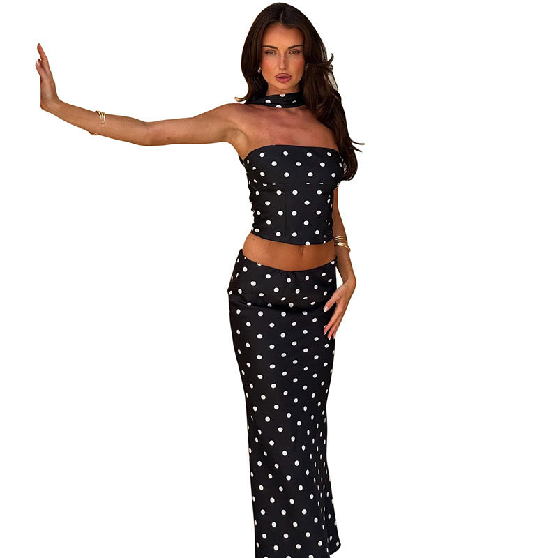 Damen Maxikleid mit figurformendem Stoff und eleganten Leopardenmuster EB