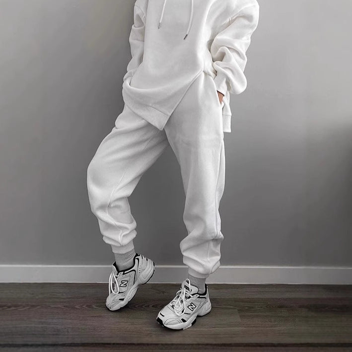 Damen Sportliche Jogginghose mit elastischem Bund und seitlichen Taschen EB
