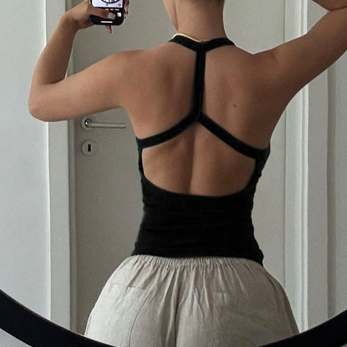 Damen Sportliches Ripp-Top mit breiten Trägern EB