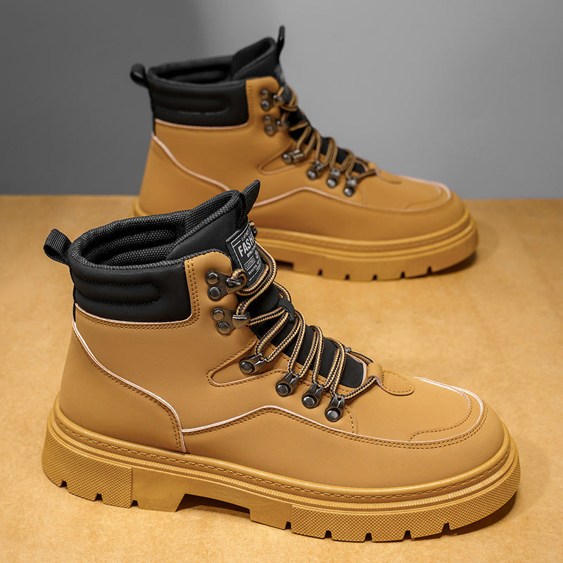 Damen Innenisolierte Winterstiefel mit rutschfester Profilsohle EB