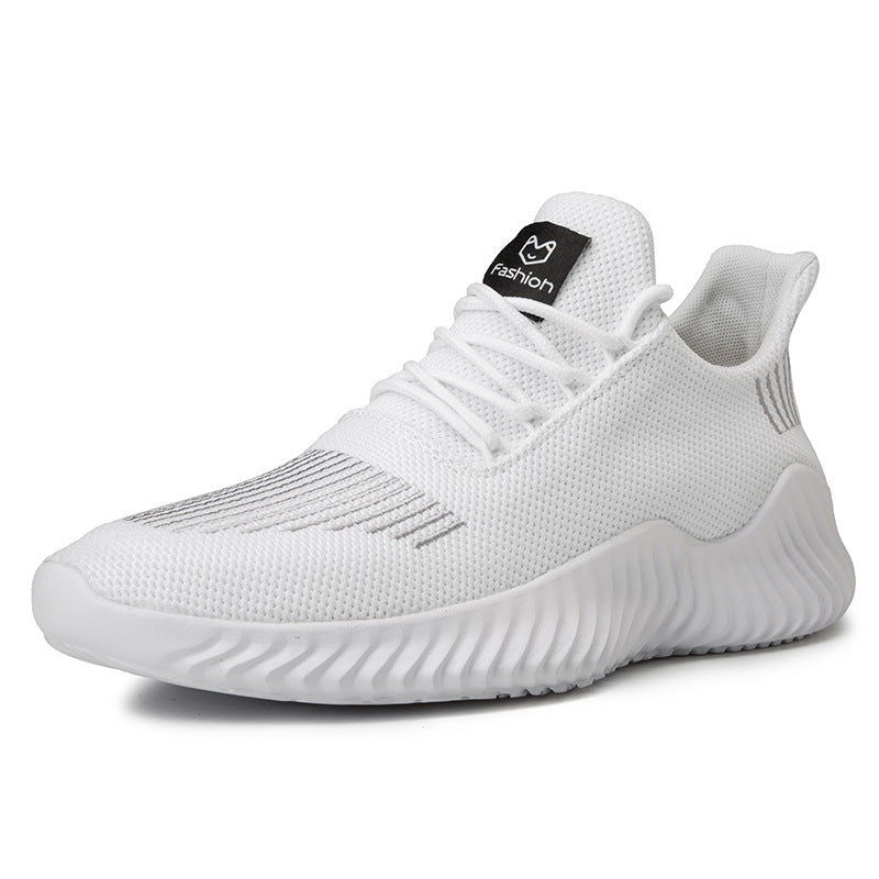 Damen Sportliche Sneaker mit elastischer Knöchelpartie und rutschfester Sohle EB