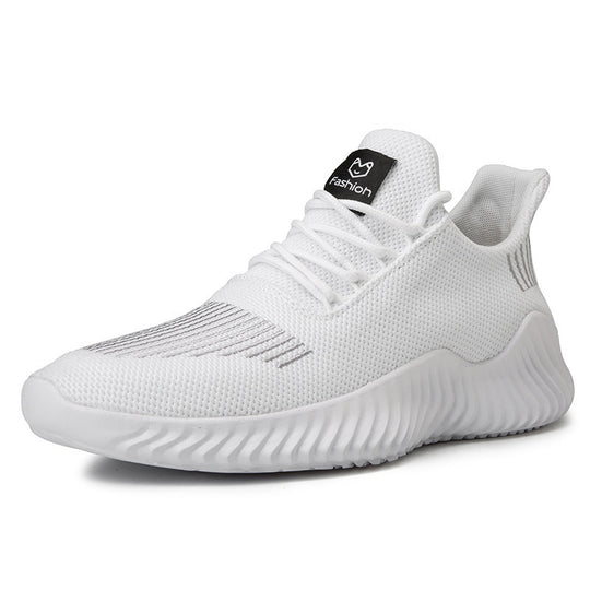 Damen Sportliche Sneaker mit elastischer Knöchelpartie und rutschfester Sohle EB