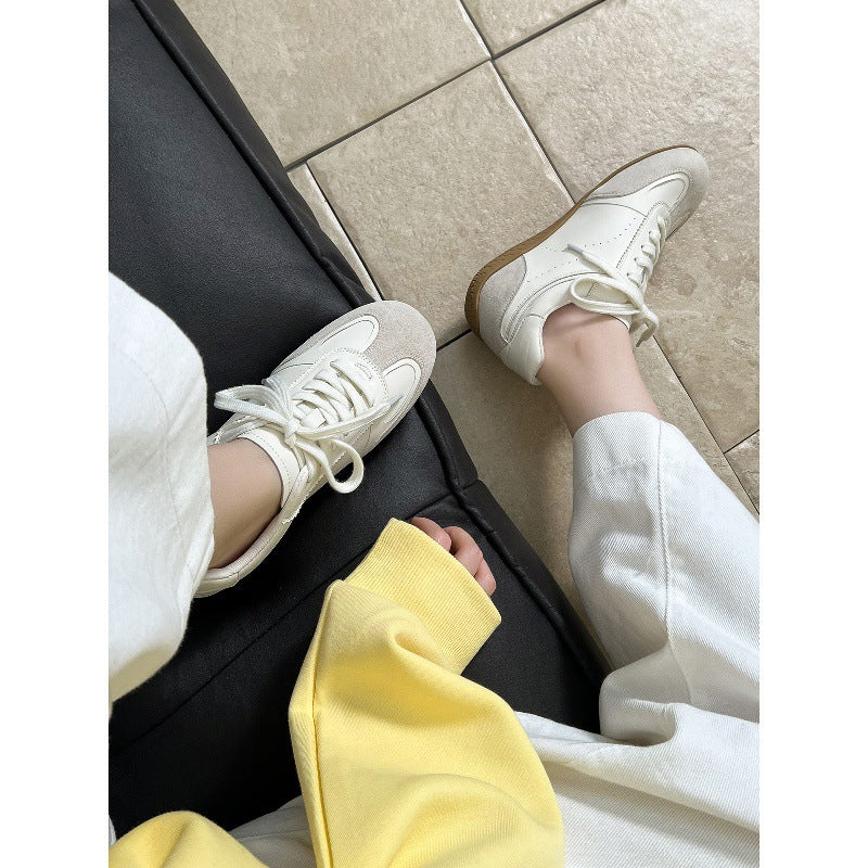 Damen Sportliche Sneaker mit atmungsaktiver Oberflächenstruktur und dämpfender Sohle EB