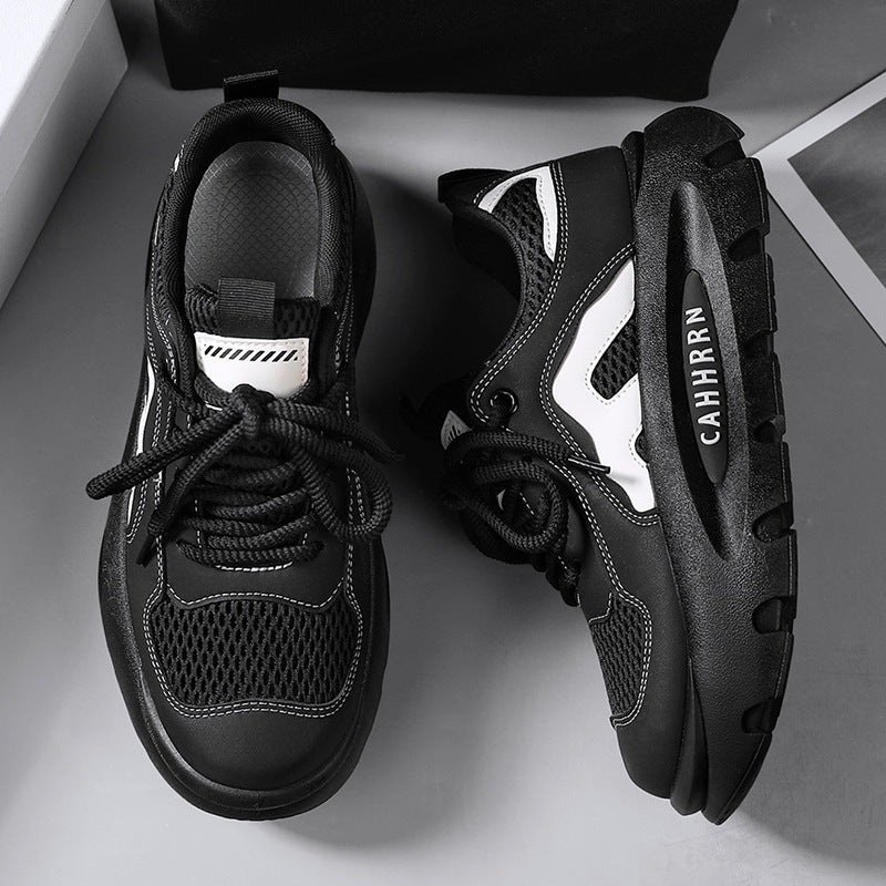 Damen Sportliche Mesh-Sneaker mit dämpfender Sohle EB