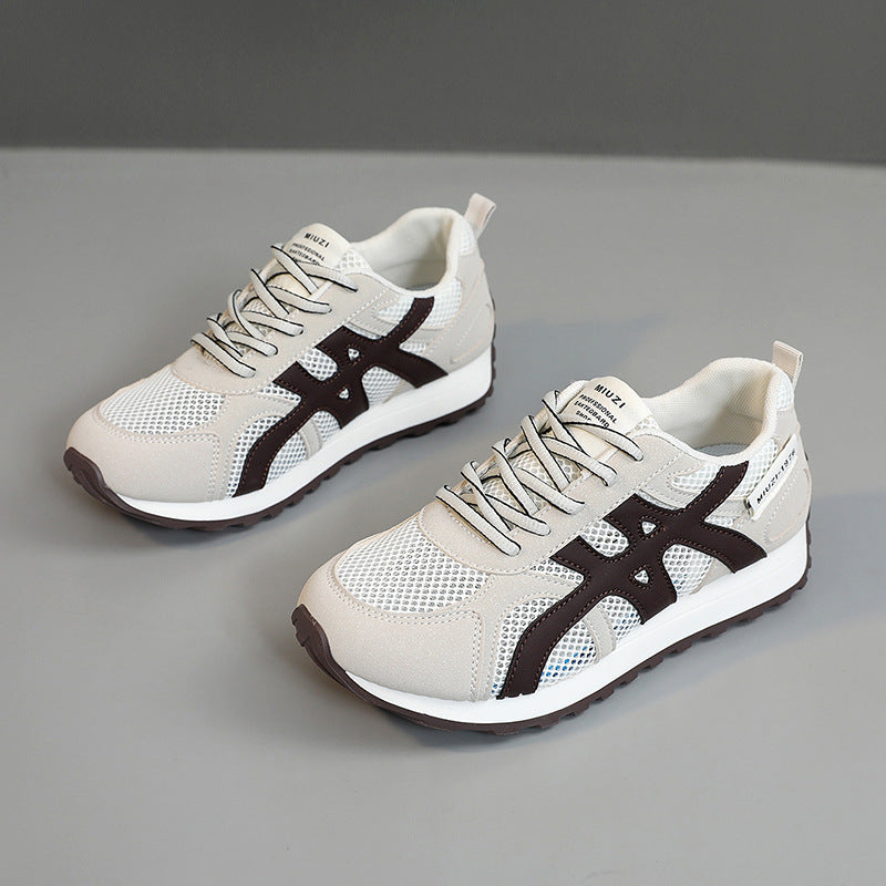 Damen Lauf Sneaker mit atmungsaktivem Mesh-Obermaterial und dämpfender Sohle EB