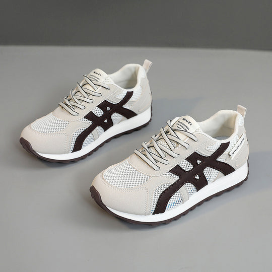 Damen Lauf Sneaker mit atmungsaktivem Mesh-Obermaterial und dämpfender Sohle EB