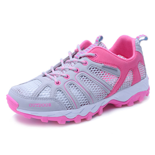 Damen Atmungsaktive Freizeitschuhe mit rutschfester Sohle und flexiblem Design EB
