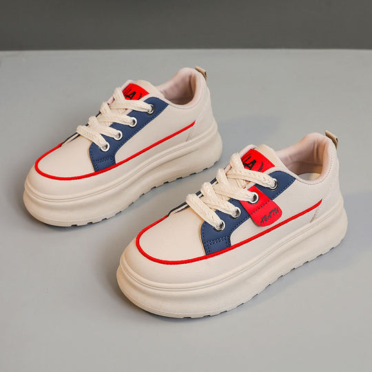 Damen Chunky Sneaker mit modischem Mehrfarbendesign und komfortabler Dämpfung EB