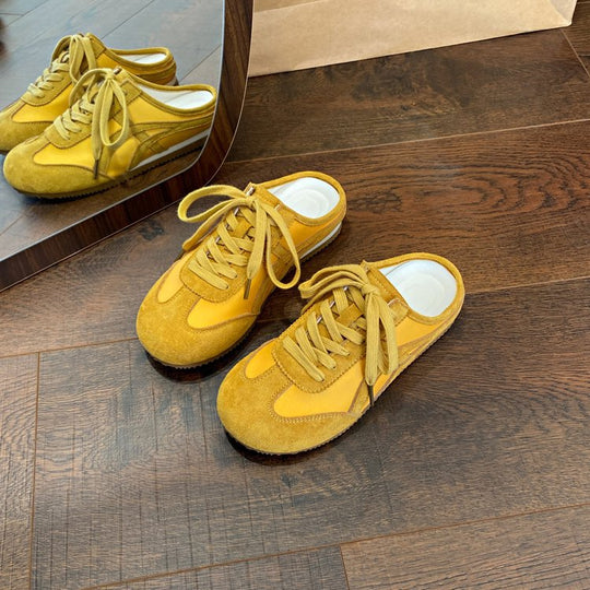 Damen bequeme und atmungsaktive Sneaker mit rutschfester Sohle EB