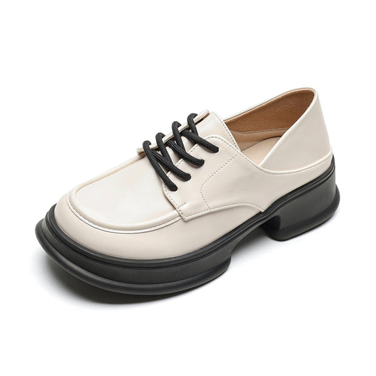 Damen modische Schnürschuhe mit urbanem Stil und komfortabler Profilsohle EB