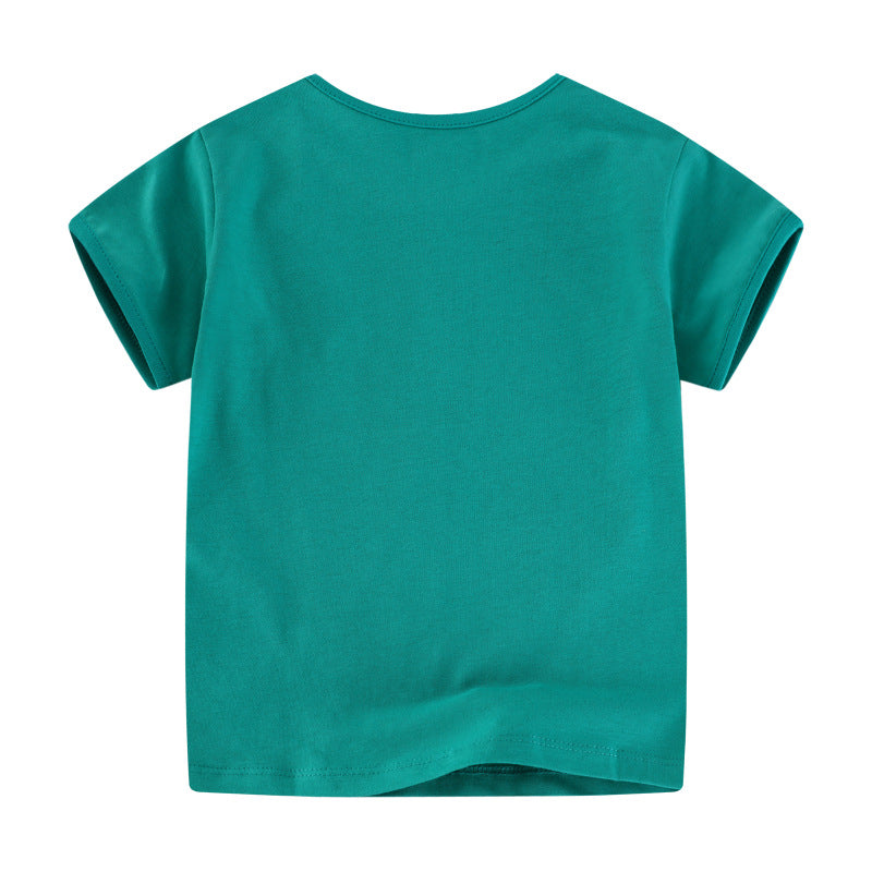 Kinder T-Shirt mit kreativem Hasen-Motiv EB