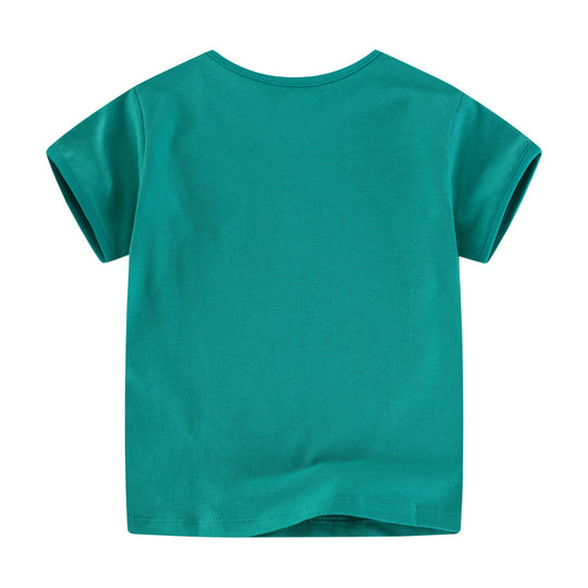 Kinder T-Shirt mit kreativem Hasen-Motiv EB