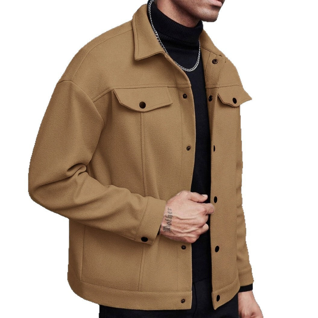 Herren moderne Freizeitjacke im lässigen Schnitt EB