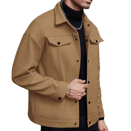 Herren moderne Freizeitjacke im lässigen Schnitt EB
