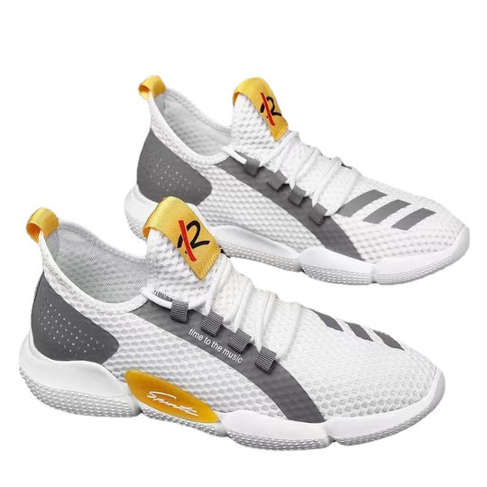 Damen Sportliche Freizeitschuhe mit atmungsaktivem Obermaterial und rutschfester Sohle EB