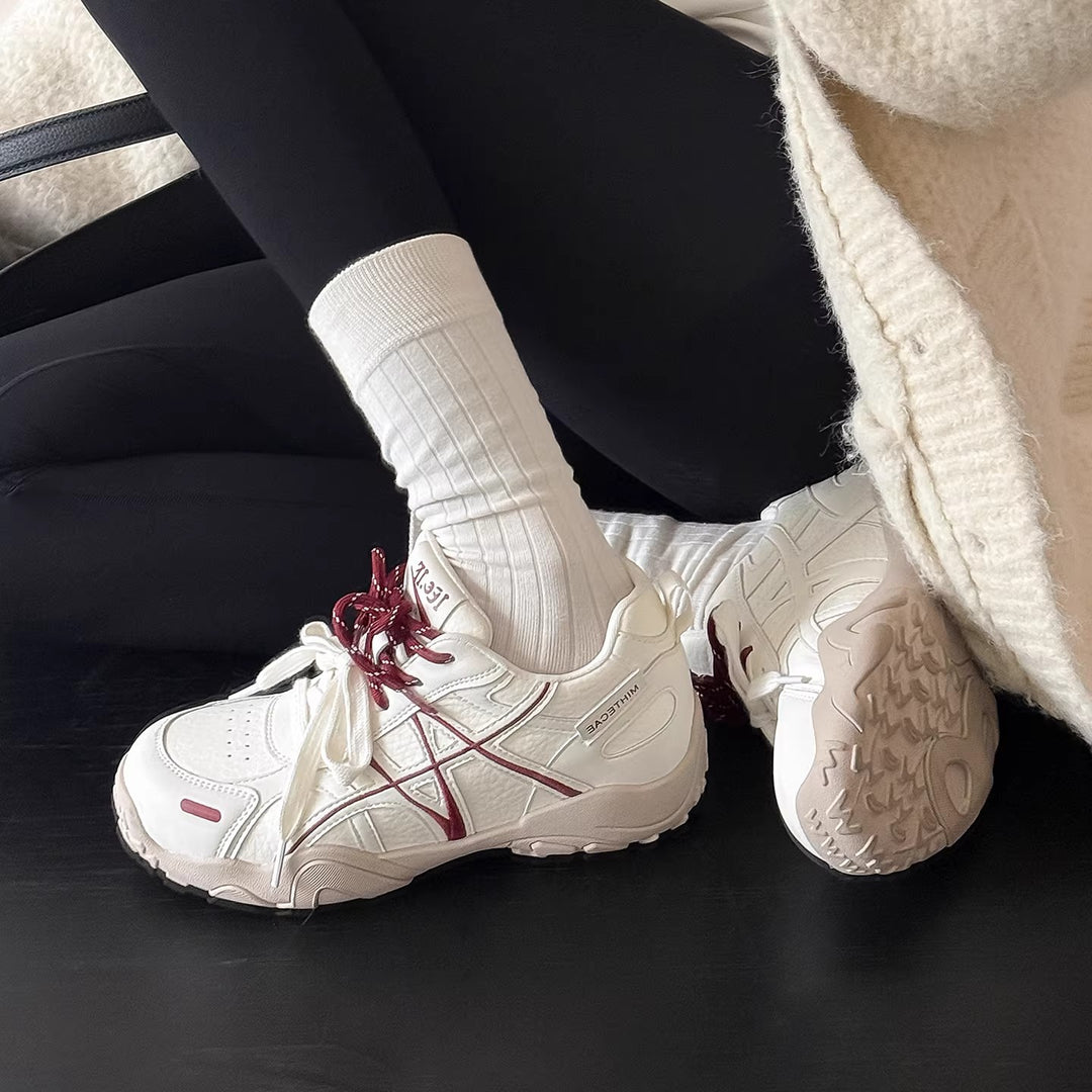 Damen Sportliche Freizeitsneakers mit atmungsaktiver Sohle und ergonomischem Design EB