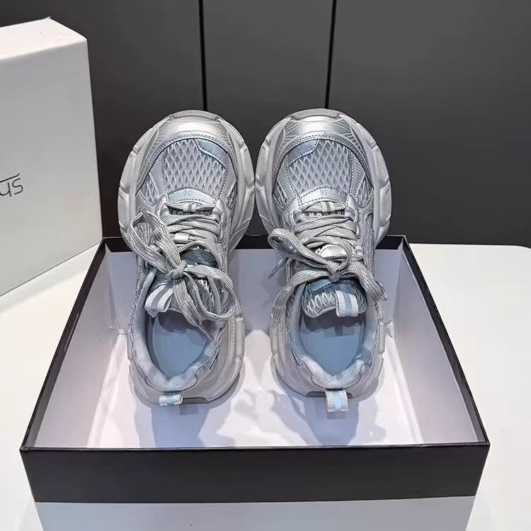 Damen Sportliche Lauf-Sneaker mit atmungsaktivem Obermaterial und komfortabler Dämpfung EB