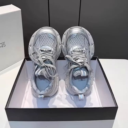 Damen Sportliche Lauf-Sneaker mit atmungsaktivem Obermaterial und komfortabler Dämpfung EB