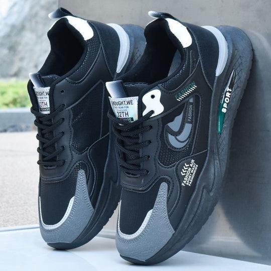Damen Sportliche Lauf-Sneaker mit gepolsterter Innensohle und atmungsaktiver Konstruktion EB