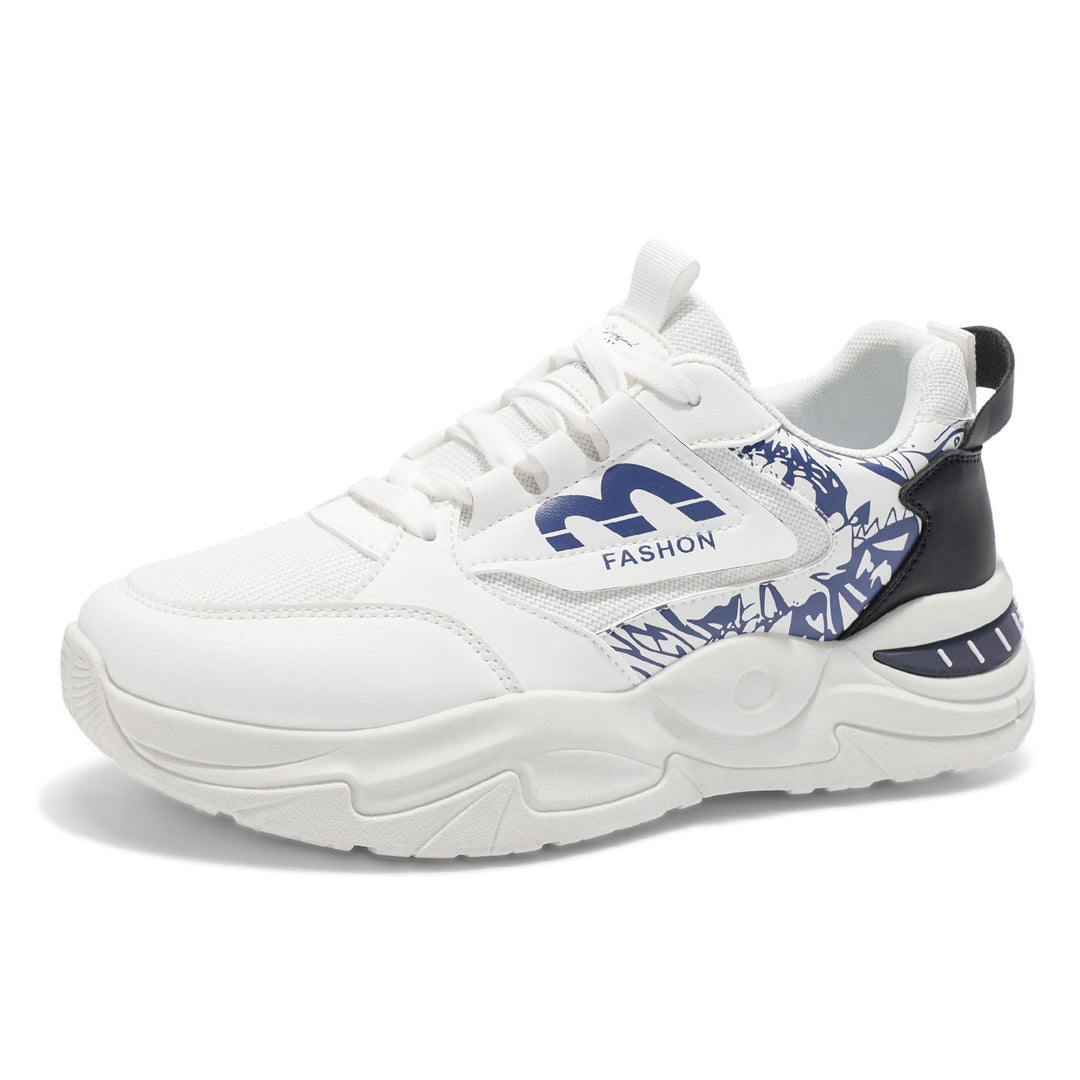 Damen Sportliche Sneakers mit dynamischer Profilgestaltung und rutschfester Sohle EB