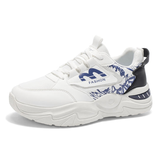 Damen Sportliche Sneakers mit dynamischer Profilgestaltung und rutschfester Sohle EB