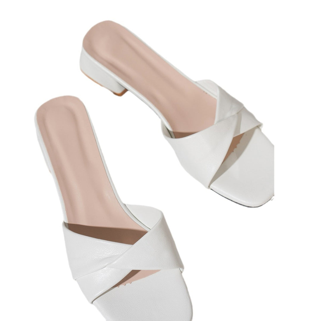 Damen Komfortable Sling-Sandalen mit modischem Riemendesign EB