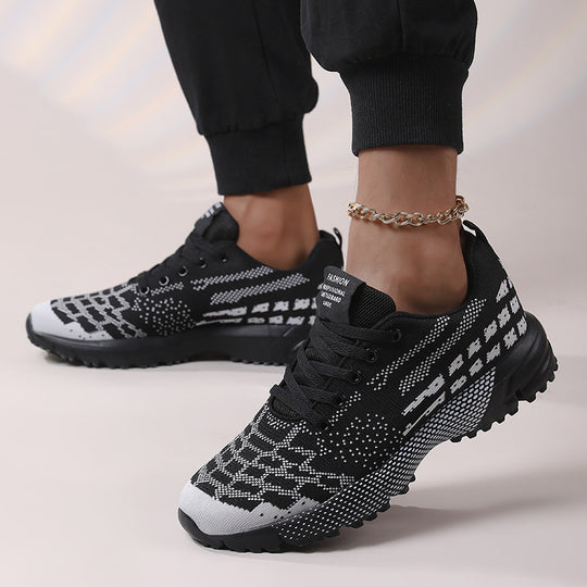 Damen Laufneutrale Sport Sneakers mit atmungsaktiver Obermaterialstruktur EB