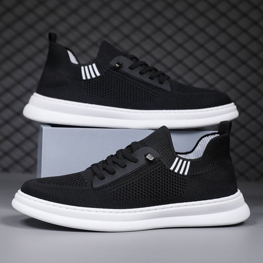 Damen Atmungsaktive Sneakers mit elastischem Kragen und rutschfester Sohle EB