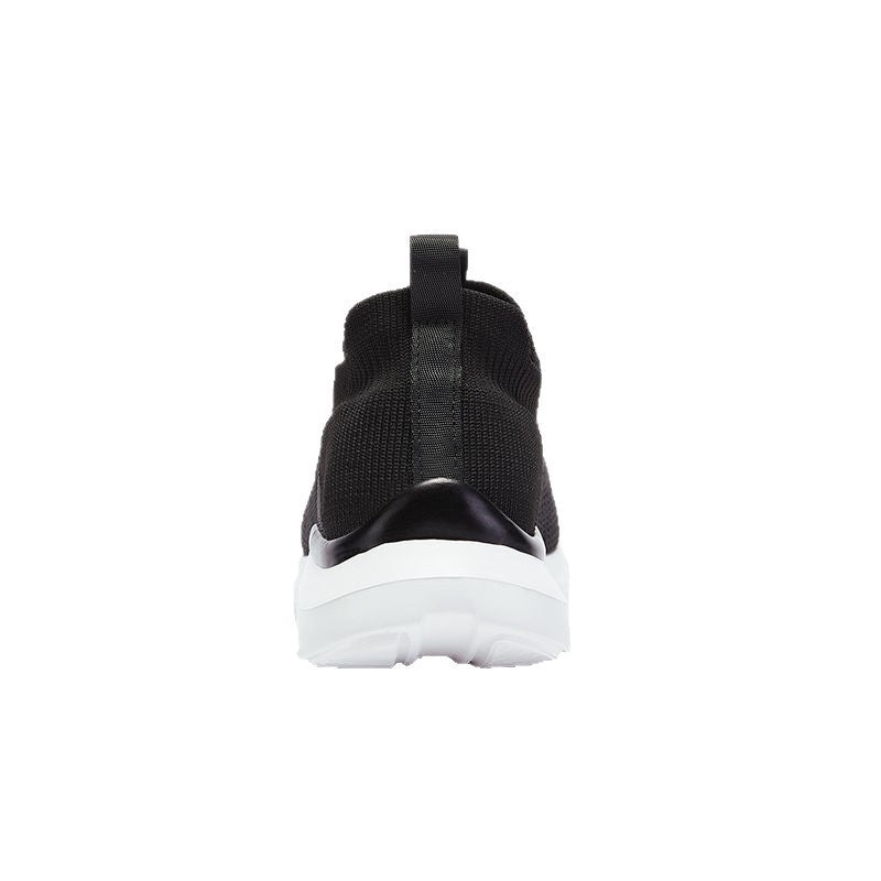 Damen Sportliche Slip-On Sneakers mit elastischem Strickoberteil EB