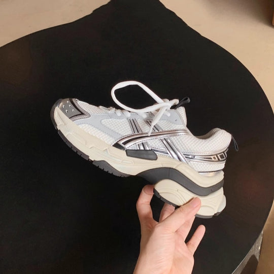 Damen sportliche Sneaker mit rutschfester Sohle und atmungsaktivem Obermaterial EB