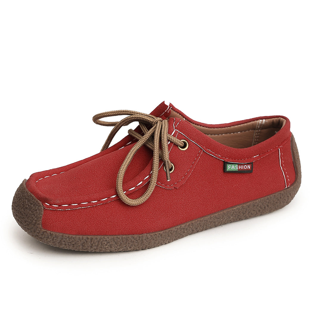 Damen Komfortable Freizeitschuhe mit modischem Schnürsystem EB