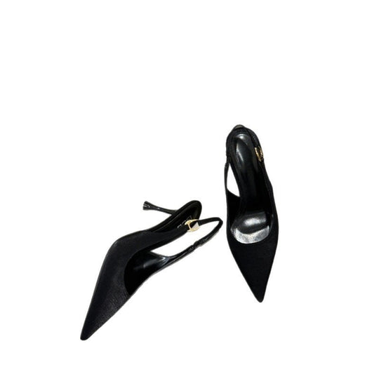 Damen Slingback Stiletto-Pumps mit elegantem Riemchen EB