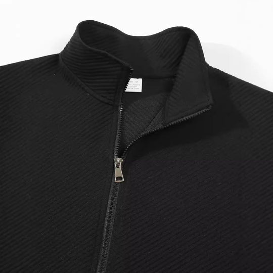 Herren sportliche Jacke mit strukturiertem Design EB