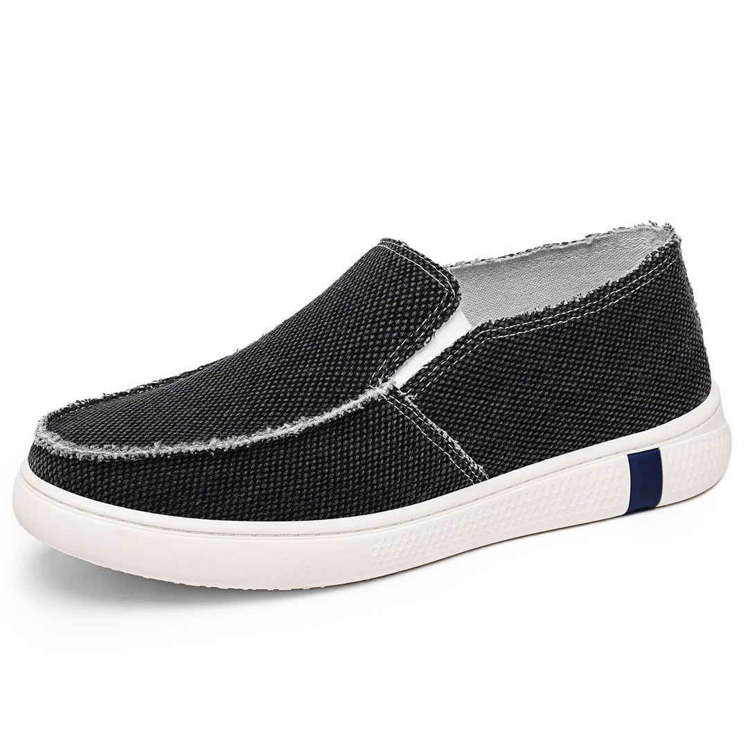 Damen Bequeme Slip-On Sneakers mit elastischem Design und rutschfester Sohle EB