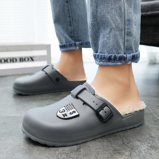 Damen Komfortable Clogs mit weichem Innenfutter EB