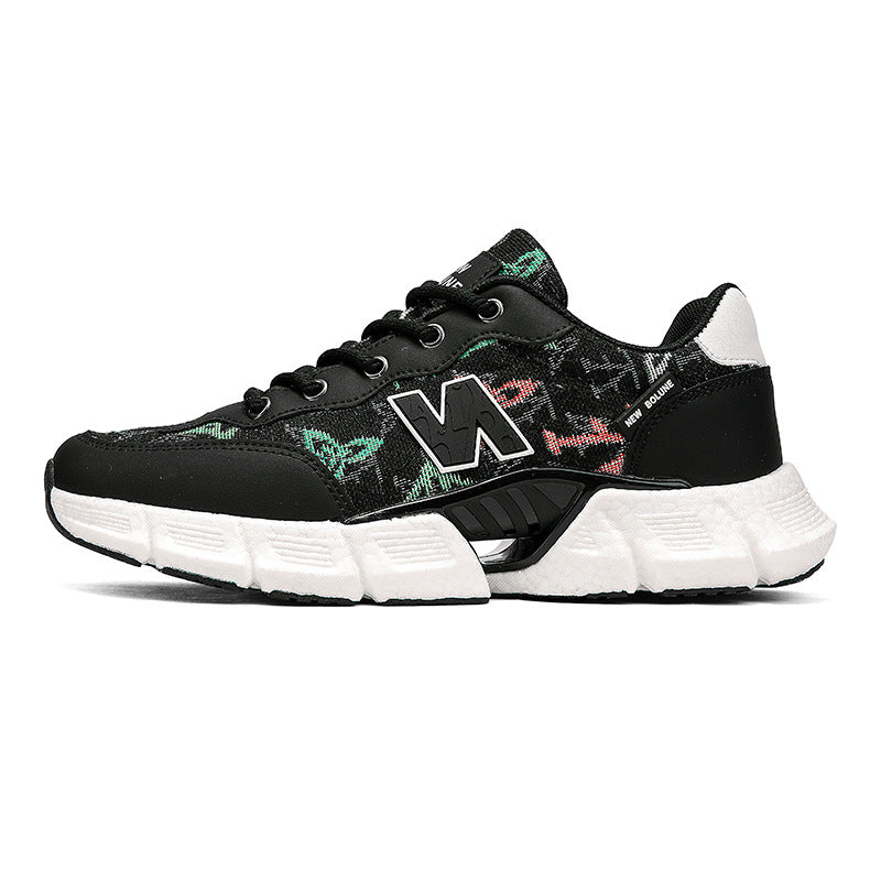 Damen Sportliche Sneakers mit modischem Strukturdesign und atmungsaktiven Materialien EB