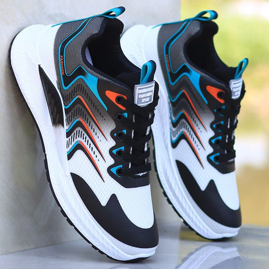 Damen Sportliche Laufschuhe mit atmungsaktiver Mesh-Oberfläche und dämpfender Sohle EB