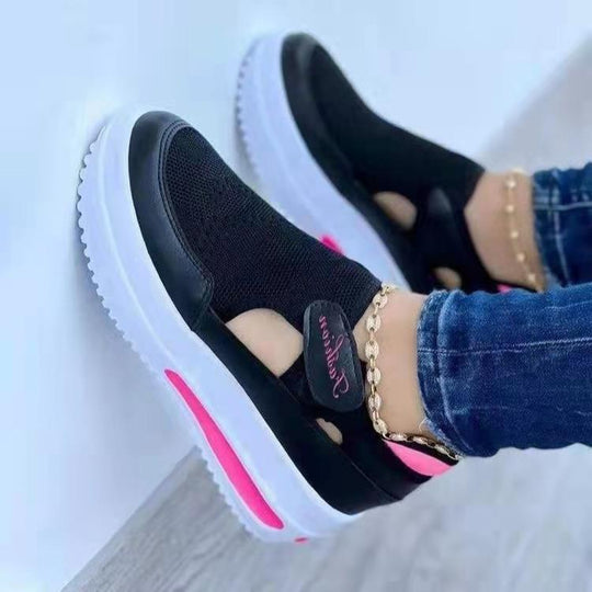 Damen Atmungsaktive Sneaker mit modischem Design EB