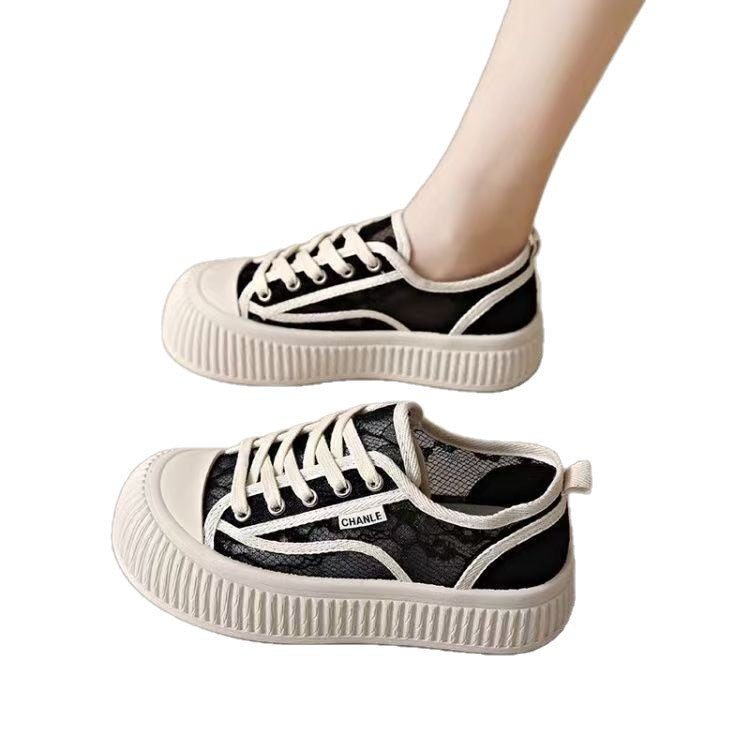 Damen Sneakers im modernen Design mit atmungsaktiver Netzstruktur EB
