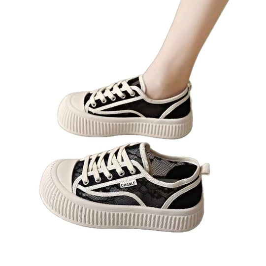 Damen Sneakers im modernen Design mit atmungsaktiver Netzstruktur EB