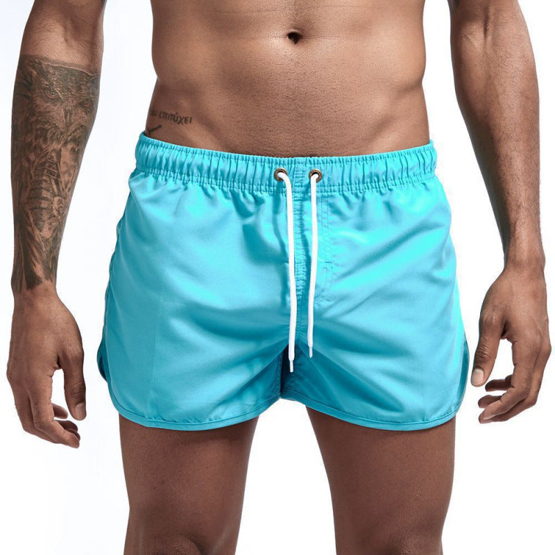 Herren Badeshorts mit schnell trocknendem Material und elastischem Bund EB