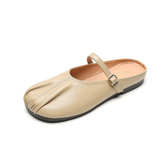 Damen elegante Clogs mit komfortabler Schnallenverstellung EB