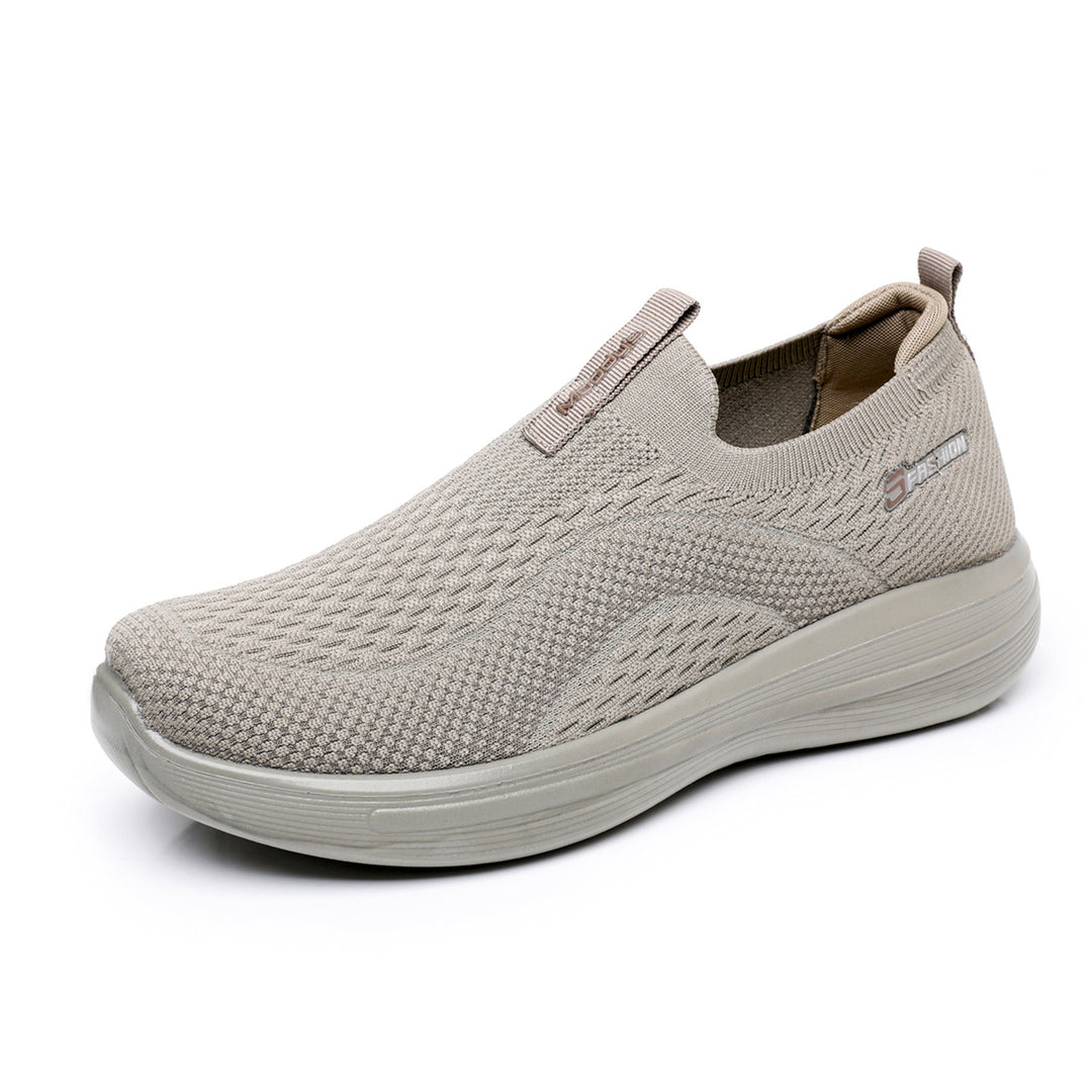 Damen Slip-On Laufschuhe mit atmungsaktiver Oberflächenstruktur EB