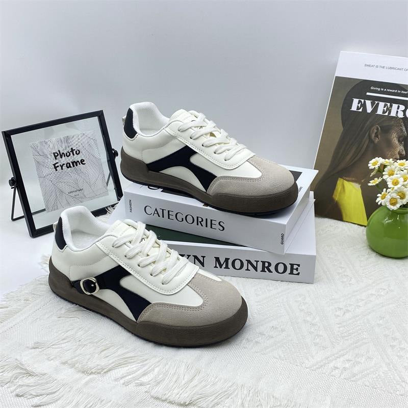 Damen Sportliche Sneaker mit modischem Design und atmungsaktiver Laufsohle EB