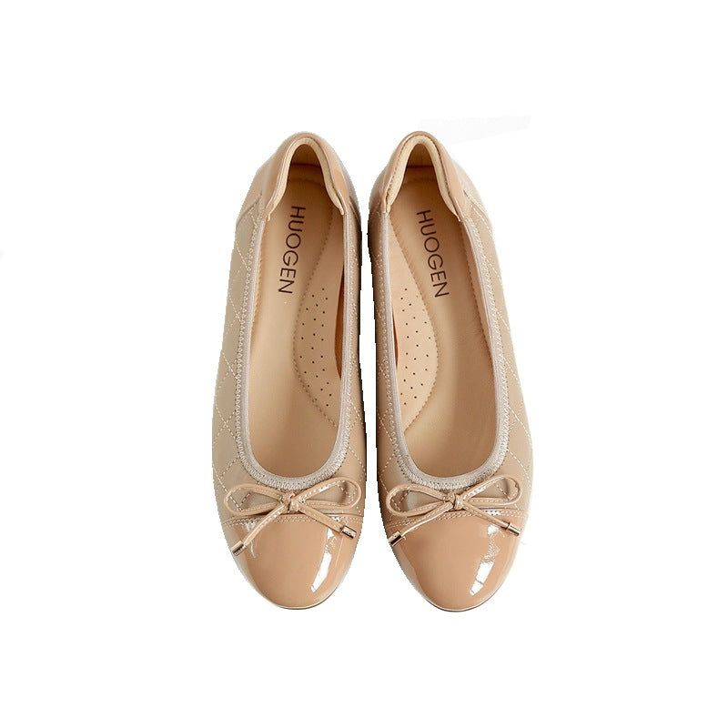 Damen Ballerinas mit stilvollem Rüschen-Design und bequemer Innensohle EB