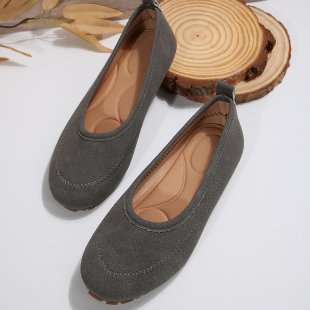 Damen Atmungsaktive und modische Slip-On Ballerinas EB
