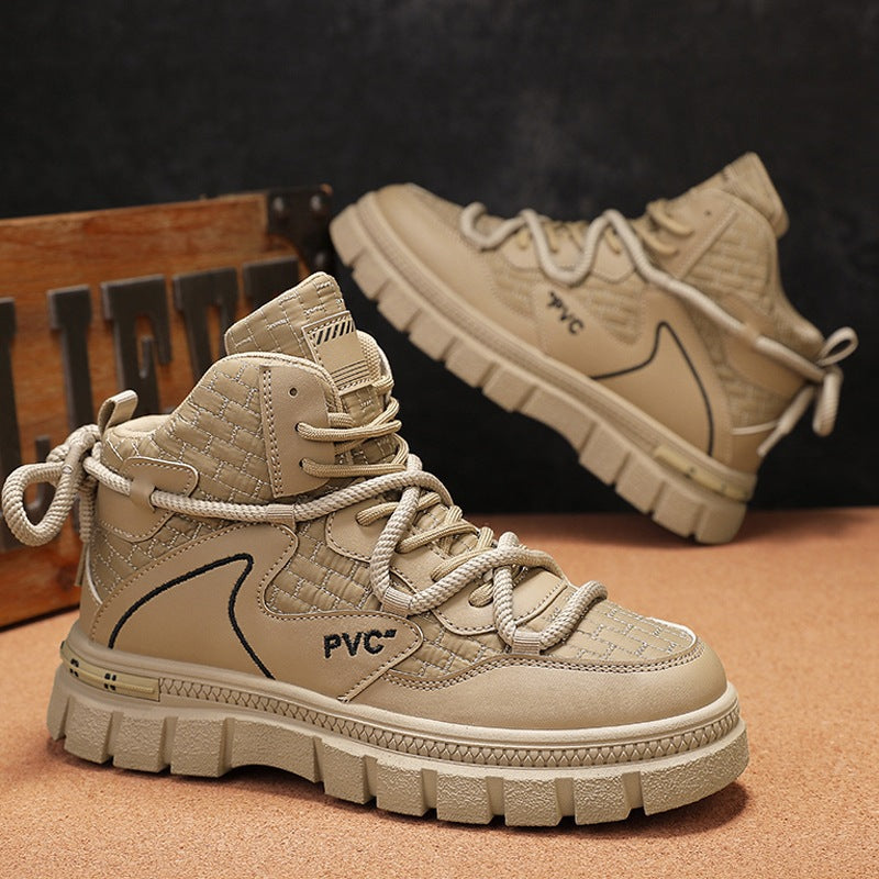 Damen Sportliche High-Top Sneaker mit rutschfester Sohle und bequemem Innenfutter EB
